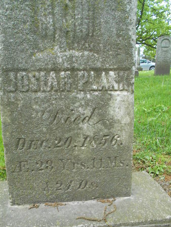 PLANK, JOSIAH - Linn County, Iowa | JOSIAH PLANK 
