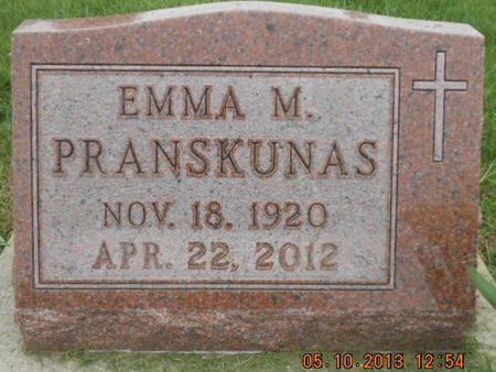 PRANSKUNAS, EMMA M. - Linn County, Iowa | EMMA M. PRANSKUNAS 