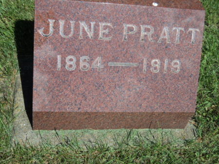 PRATT, JUNE - Linn County, Iowa | JUNE PRATT 