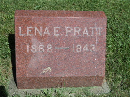 PRATT, LENA E - Linn County, Iowa | LENA E PRATT 