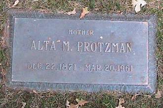 PROTZMAN, ALTA M - Linn County, Iowa | ALTA M PROTZMAN 