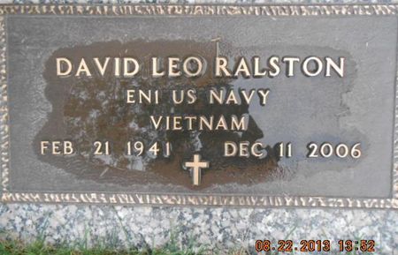 RALSTON, DAVID LEO - Linn County, Iowa | DAVID LEO RALSTON 