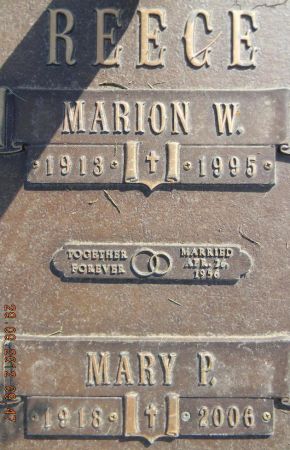 REECE, MARY P. - Linn County, Iowa | MARY P. REECE 