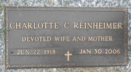 REINHEIER, CHARLOTTE C. - Linn County, Iowa | CHARLOTTE C. REINHEIER 