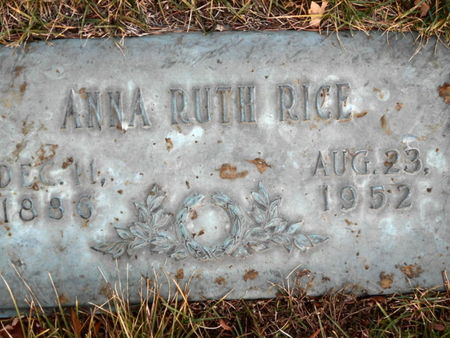 HEYNEN RICE, ANNA RUTH - Linn County, Iowa | ANNA RUTH HEYNEN RICE 