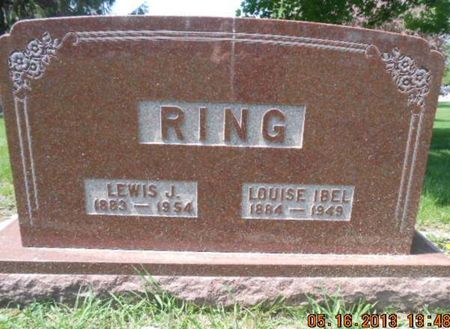 RING, LOUISE - Linn County, Iowa | LOUISE RING 