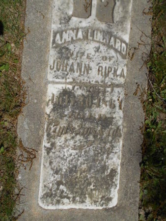 LINHARD RIPKA, ANNA - Linn County, Iowa | ANNA LINHARD RIPKA 