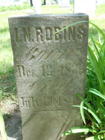 ROBINS, I. N.   (ISABELLE N.) - Linn County, Iowa | I. N.   (ISABELLE N.) ROBINS 