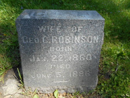 ROBINSON, CORA L. - Linn County, Iowa | CORA L. ROBINSON 