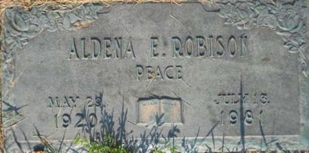 WADDELL ROBISON, ALDENA E. - Linn County, Iowa | ALDENA E. WADDELL ROBISON 