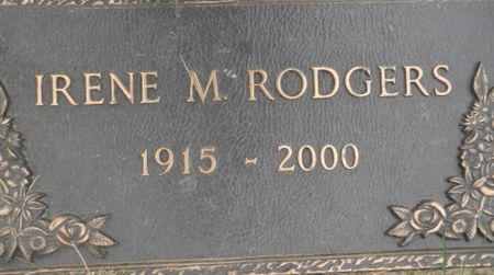 RODGERS, IRENE M. - Linn County, Iowa | IRENE M. RODGERS 