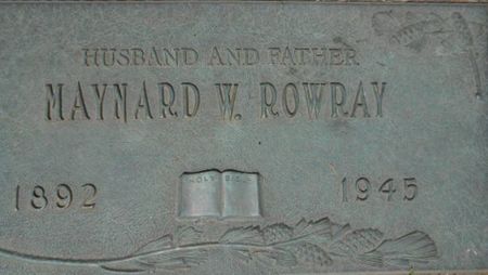 ROWRAY, MAYNARD WILBERT - Linn County, Iowa | MAYNARD WILBERT ROWRAY 