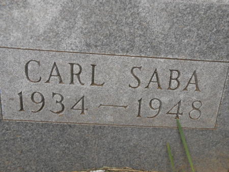 SABA, CARL - Linn County, Iowa | CARL SABA 