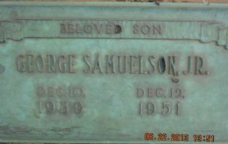 SAMUELSON, JR., GEORGE - Linn County, Iowa | GEORGE SAMUELSON, JR. 