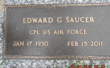 SAUCER, EDWARD G. - Linn County, Iowa | EDWARD G. SAUCER 