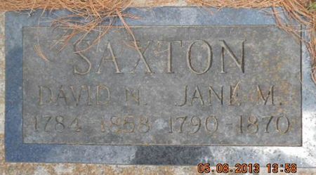 MCFARLAND SAXTON, JANE M. - Linn County, Iowa | JANE M. MCFARLAND SAXTON 