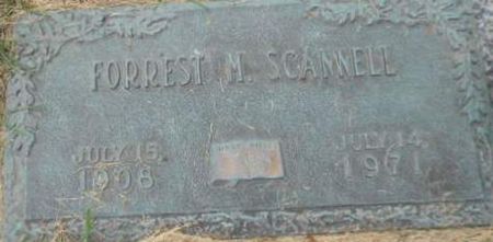 SCANNELL, FORREST M. - Linn County, Iowa | FORREST M. SCANNELL 