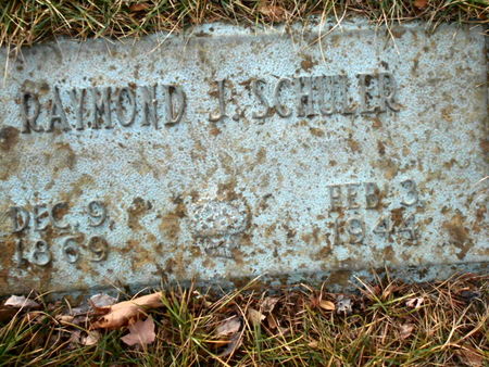 SCHULER, RAYMOND JOHN - Linn County, Iowa | RAYMOND JOHN SCHULER 