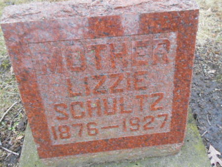 THOMPSON SCHULTZ, LIZZIE  (ADA ELIZABETH) - Linn County, Iowa | LIZZIE  (ADA ELIZABETH) THOMPSON SCHULTZ 