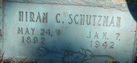 SCHUTZMAN, HIRAM C. - Linn County, Iowa | HIRAM C. SCHUTZMAN 