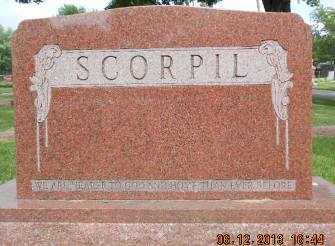 SCORPIL, FAMILY STONE - Linn County, Iowa | FAMILY STONE SCORPIL 
