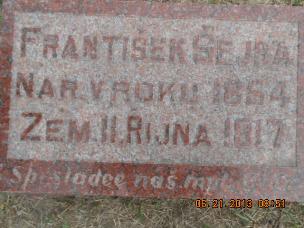 SEJBA, FRANTISEK - Linn County, Iowa | FRANTISEK SEJBA 