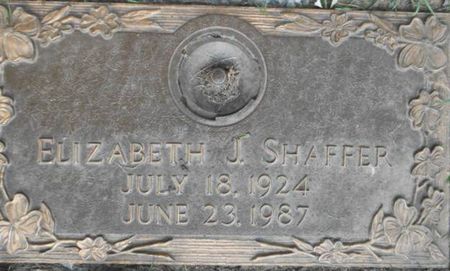 SHAFFER, ELIZABETH JEAN - Linn County, Iowa | ELIZABETH JEAN SHAFFER 