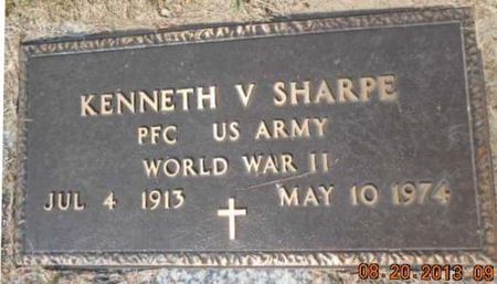 SHARPE, KENNETH V. - Linn County, Iowa | KENNETH V. SHARPE 