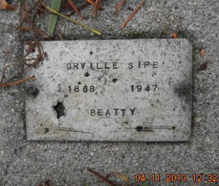 SIPE, ORVILLE - Linn County, Iowa | ORVILLE SIPE 