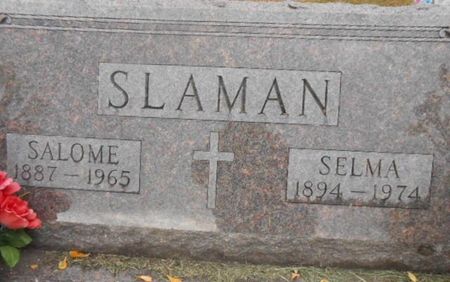 SLAMAN, SELMA - Linn County, Iowa | SELMA SLAMAN 