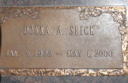 SLICK, DONNA A. - Linn County, Iowa | DONNA A. SLICK 