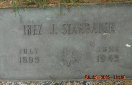 STAMBAUGH, INEZ J. - Linn County, Iowa | INEZ J. STAMBAUGH 