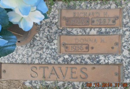 STAVES, RICHARD H. - Linn County, Iowa | RICHARD H. STAVES 