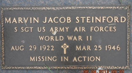 STEINFORD, MARVIN JACOB - Linn County, Iowa | MARVIN JACOB STEINFORD 