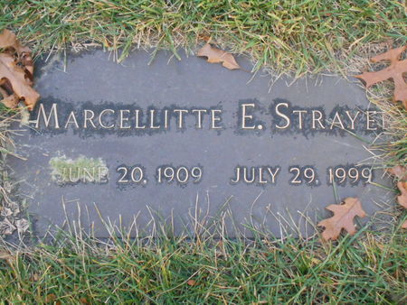 STRAYER, MARCELLITTE E. - Linn County, Iowa | MARCELLITTE E. STRAYER 