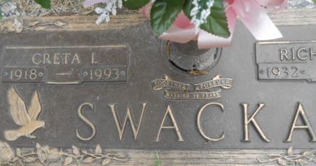 SWACKA, CRETA I. - Linn County, Iowa | CRETA I. SWACKA 
