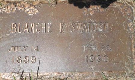 SWATOSH, BLANCHE F. - Linn County, Iowa | BLANCHE F. SWATOSH 