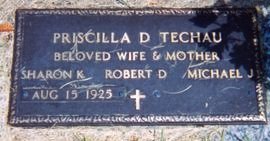 TECHAU, PRISCILLS DEANE - Linn County, Iowa | PRISCILLS DEANE TECHAU 