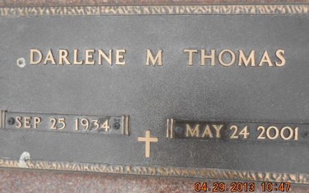 THOMAS, DARLENE M. - Linn County, Iowa | DARLENE M. THOMAS 