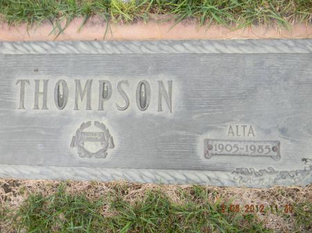 THOMPSON, ALTA - Linn County, Iowa | ALTA THOMPSON 