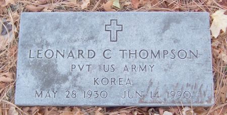 THOMPSON, LEONARD C. - Linn County, Iowa | LEONARD C. THOMPSON 