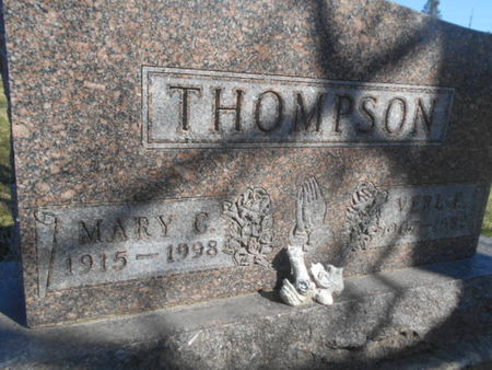 THOMPSON, MARY G - Linn County, Iowa | MARY G THOMPSON 