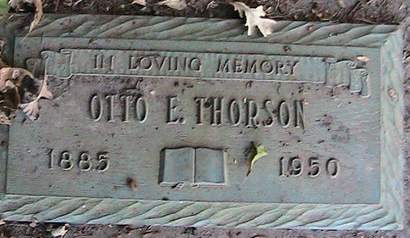 THORSON, OTTO E - Linn County, Iowa | OTTO E THORSON 
