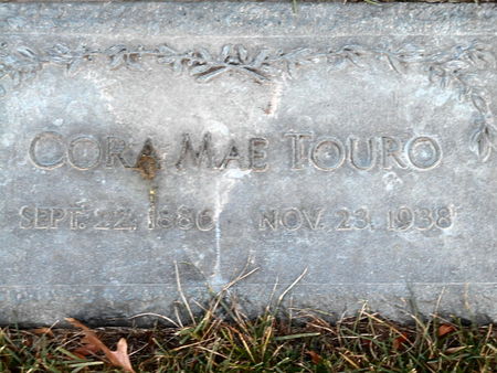 BENSON TOURO, CORA MAE - Linn County, Iowa | CORA MAE BENSON TOURO 