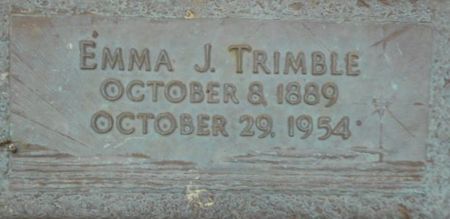 TRIMBLE, EMMALINE JANE - Linn County, Iowa | EMMALINE JANE TRIMBLE 