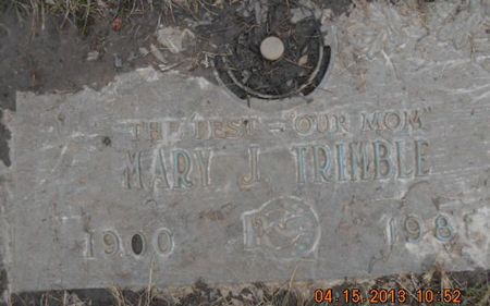 TRIMBLE, MARY J. - Linn County, Iowa | MARY J. TRIMBLE 