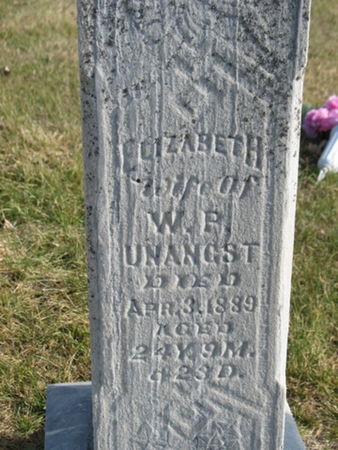 JONES UNANGST, ELIZABETH - Linn County, Iowa | ELIZABETH JONES UNANGST 