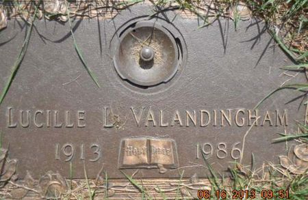 VALANDINGHAM, LUCILLE L. - Linn County, Iowa | LUCILLE L. VALANDINGHAM 