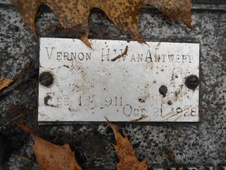 VANANTWERP, VERNON HARRY - Linn County, Iowa | VERNON HARRY VANANTWERP 