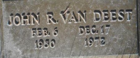VAN DEEST, JOHN R. - Linn County, Iowa | JOHN R. VAN DEEST 